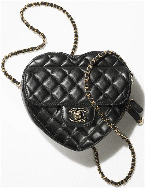 chanel bags heart|chanel twin heart bag.